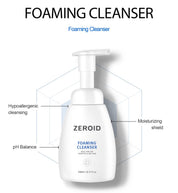 Zeroid Foaming Cleanser 240 ml