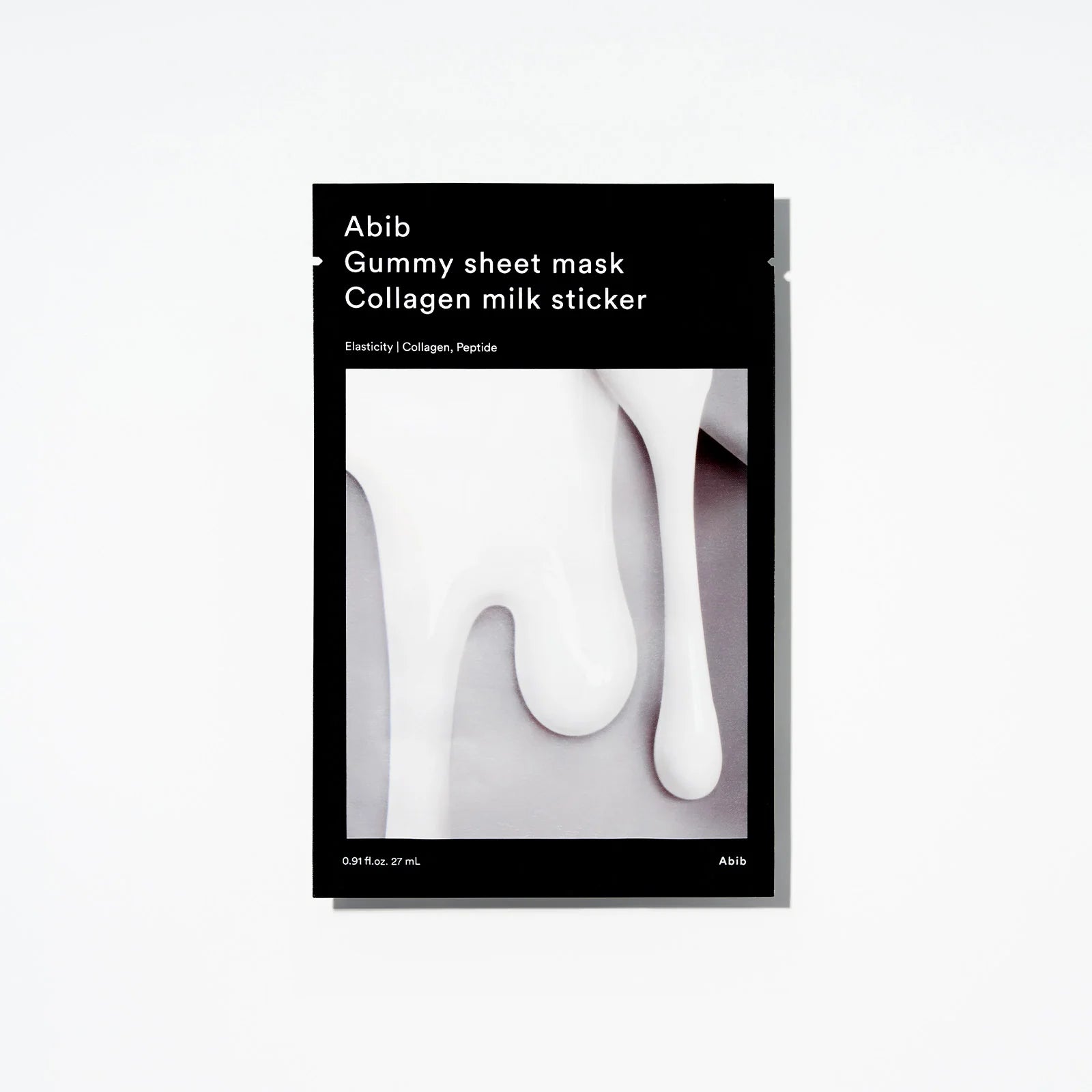 Abib Gummy Sheet Mask Collagen Milk Sticker – Korean firming mask Vegan Collagen Soymilk Ferment 9 peptides cream-type fragrance-free 2 reviews $2