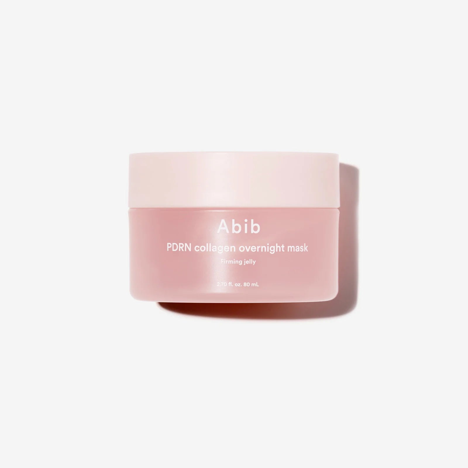 Abib PDRN Overnight Mask packaging – includes silicone spatula bouncy jelly texture vegan overnight sleeping mask