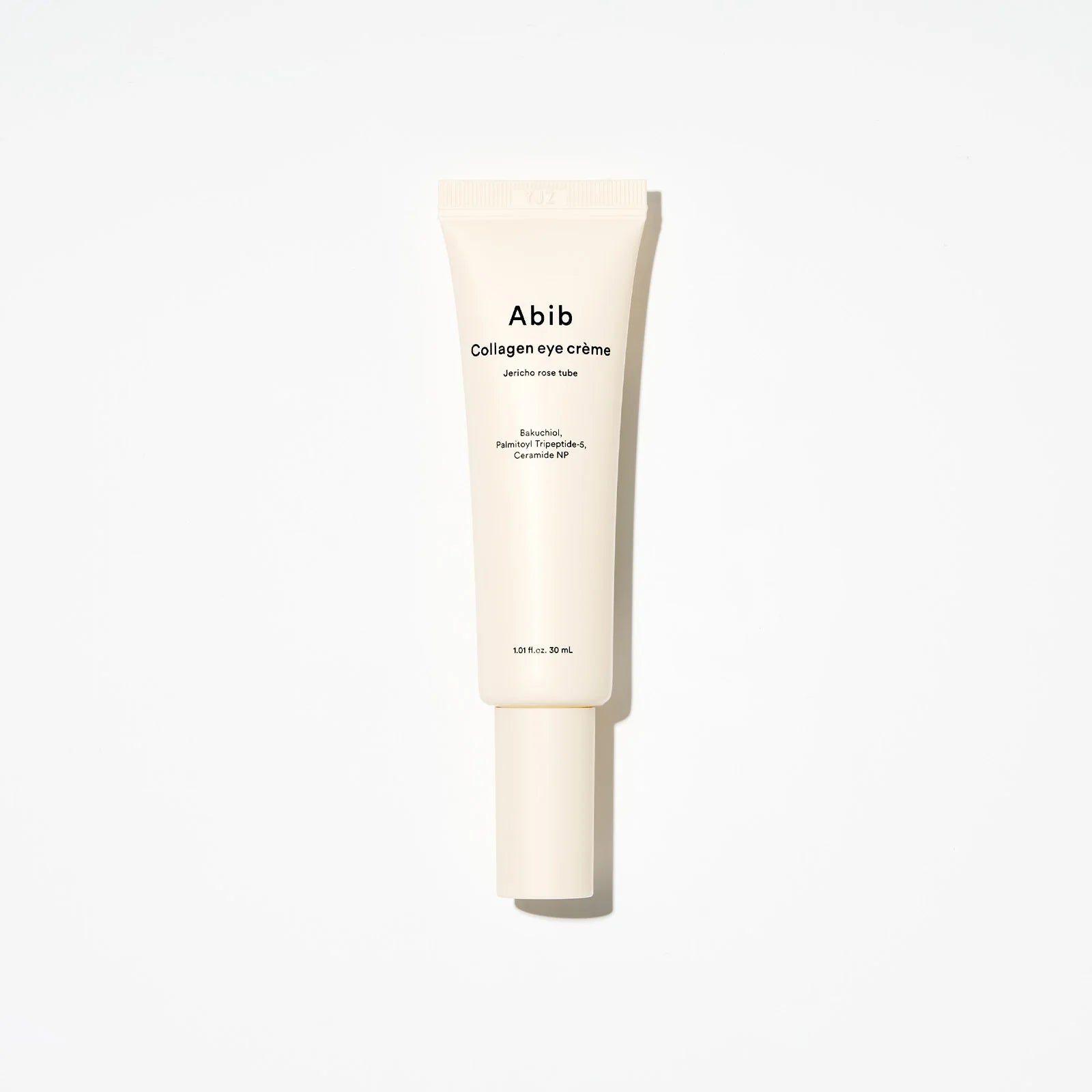 Abib Eye Cream vegan collagen bakuchiol – 10005ppm plant-derived fermented yeast retinol alternative collagen synthesis elasticity