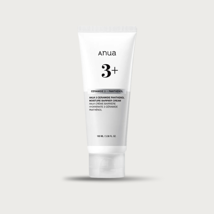 Anua 3 Ceramide Panthenol Moisture Barrier Cream 100ml – Korean ceramide barrier cream 3 ceramides panthenol 8 amino acids fragrance-free $21