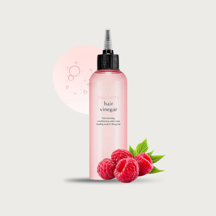 A'PIEU Raspberry Hair Vinegar 200ml – Korean vinegar hair rinse pH balancing shine frizz control has fragrance vegan $17