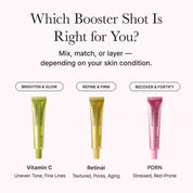 Arencia PDRN Booster Shot full ingredients – 11 peptides 5 HA Ceramide NP Collagen Niacinamide Panthenol Adenosine fragrance-free Korean