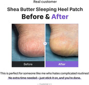 baren Heel Patch how to apply – place horizontally longer side sole wrap wings heel leave 2 hours overnight Centella Tea Tree Argan Oil