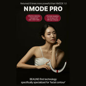 BEAUND Nmode Pro 6 modes – Auto Lifting Swelling Meridian Power Lifting Fast Swelling EMS microcurrent Red Yellow LED therapy Korea