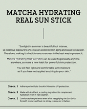 B. Lab Matcha Hydrating Real Sun Stick - Olive Kollection