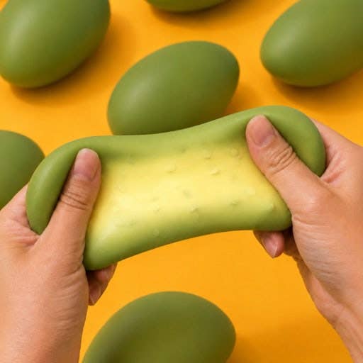 New! Magic Color Mango Crunch Squishy –  ASMR!