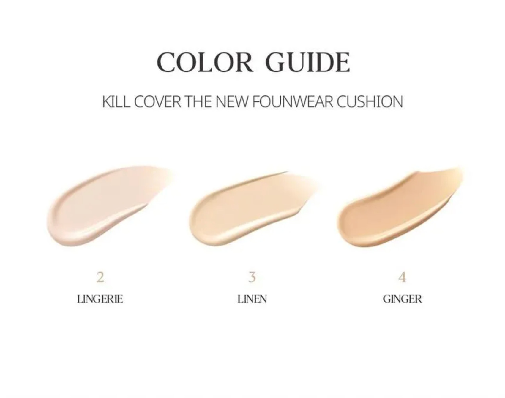 CLIO - Kill Cover The New Founwear Cushion Set Cherish Spring Limited Edition - Olive Kollection