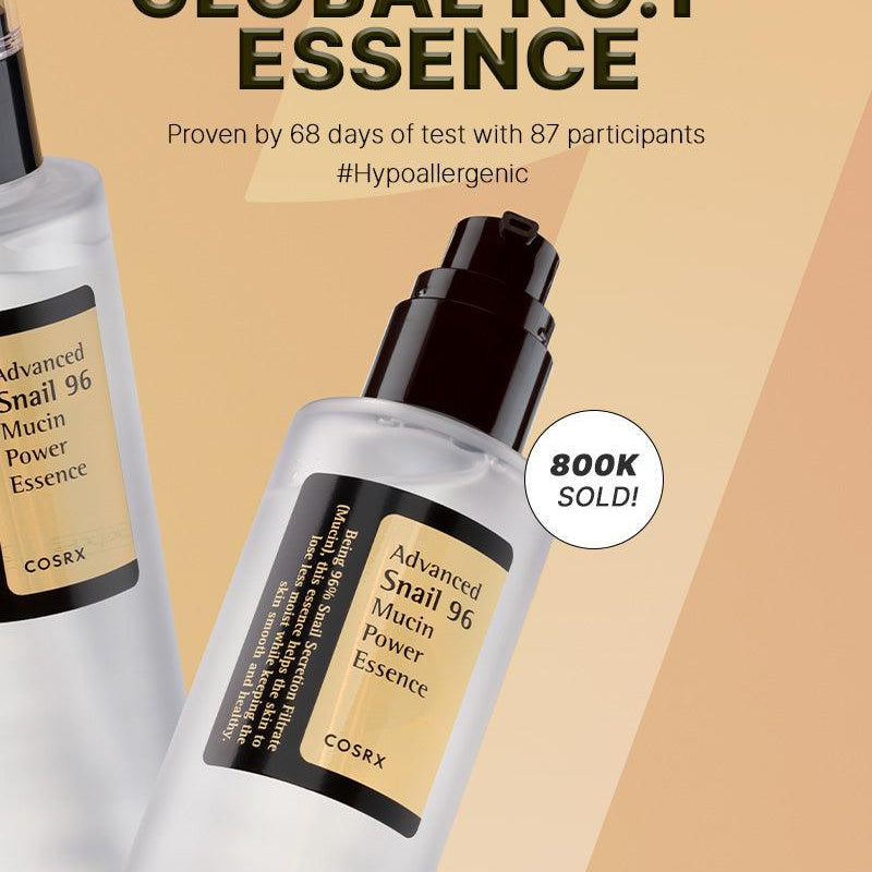 *Limited Time Deal* COSRX Advanced Snail 96 Mucin Power Essence - Olive Kollection