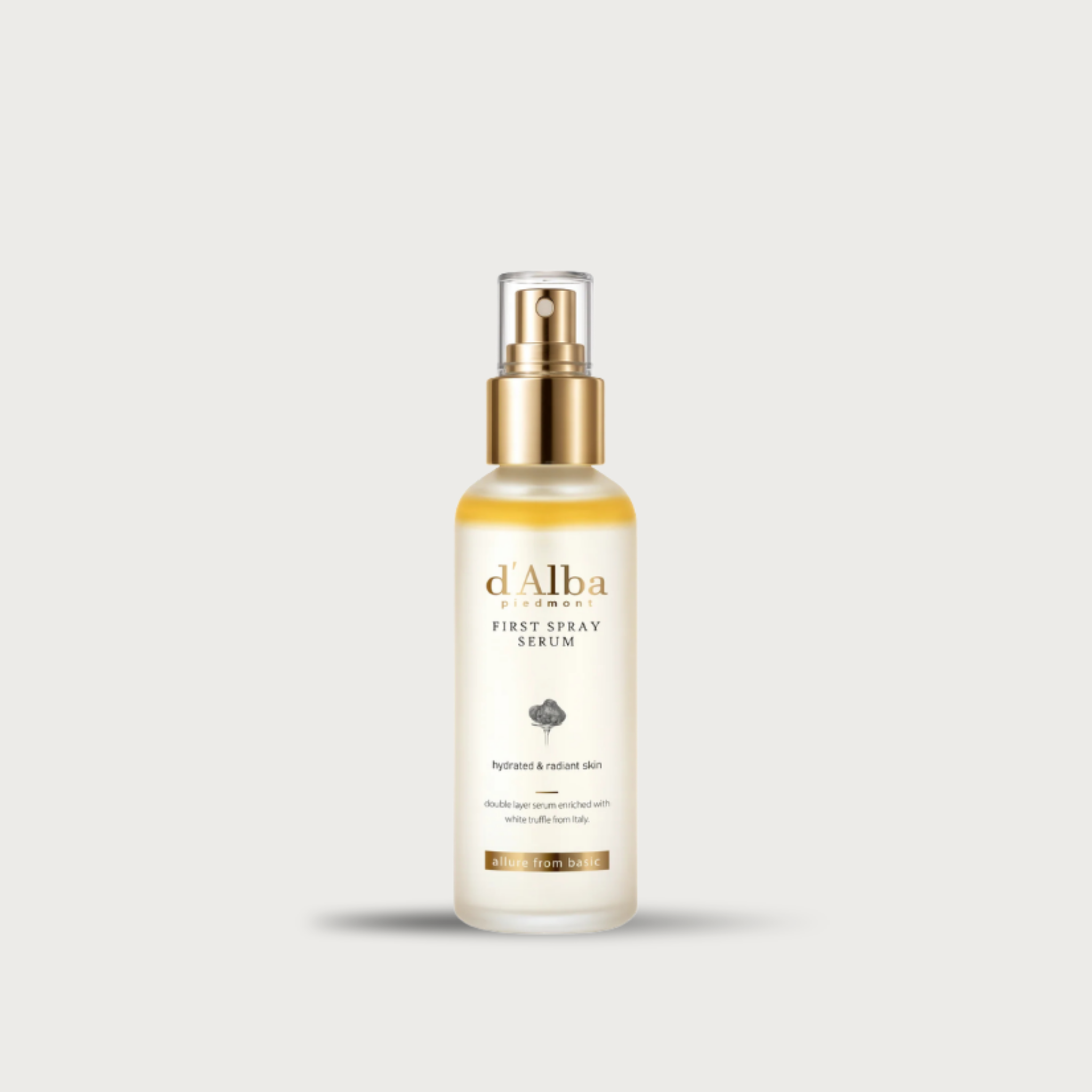 d'Alba White Truffle Vegan First Spray Serum Korean glass skin mist