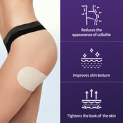 essl Multi Patch Capsaicin self-heating – red pepper extract warming local skin temperature circulation targeted cellulite area appearance