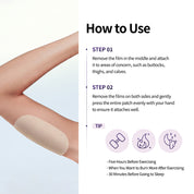 essl Multi Patch patented TPE gel – thermoplastic elastomer adheres body contours active ingredient delivery sustained effect same as trapezius