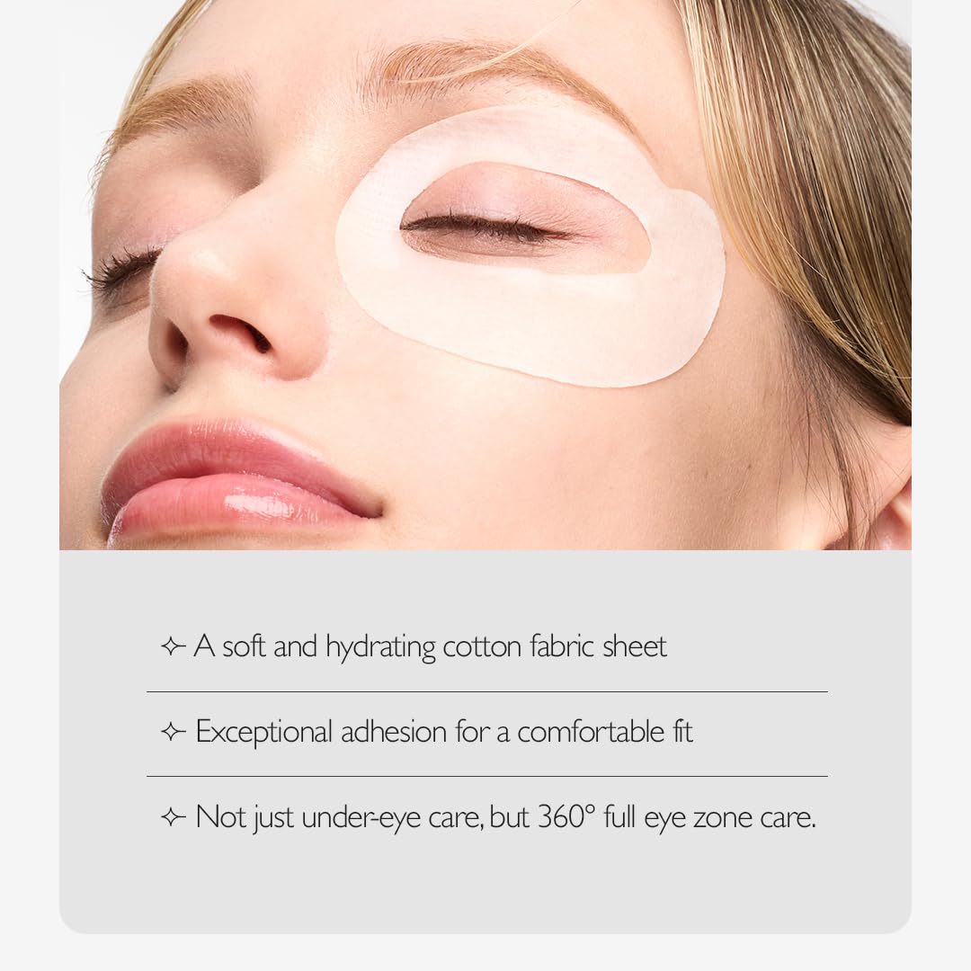 Genabelle PDRN 360 Eye Mask peptides caffeine – Acetyl Hexapeptide-8 Tripeptide-1 Caffeine puffiness dark circles fine lines under-eye