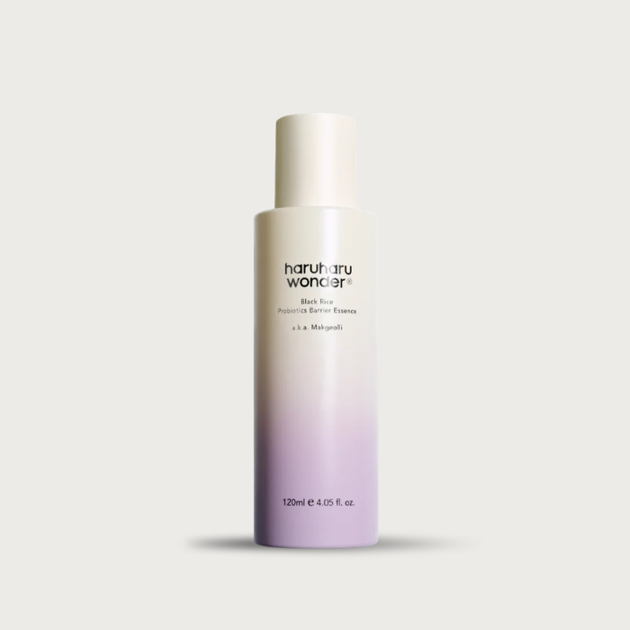 Haruharu Black Rice Probiotics Barrier Essence 120ml – Korean barrier essence 5 ceramides bifida galactomyces fragrance-free $21.50