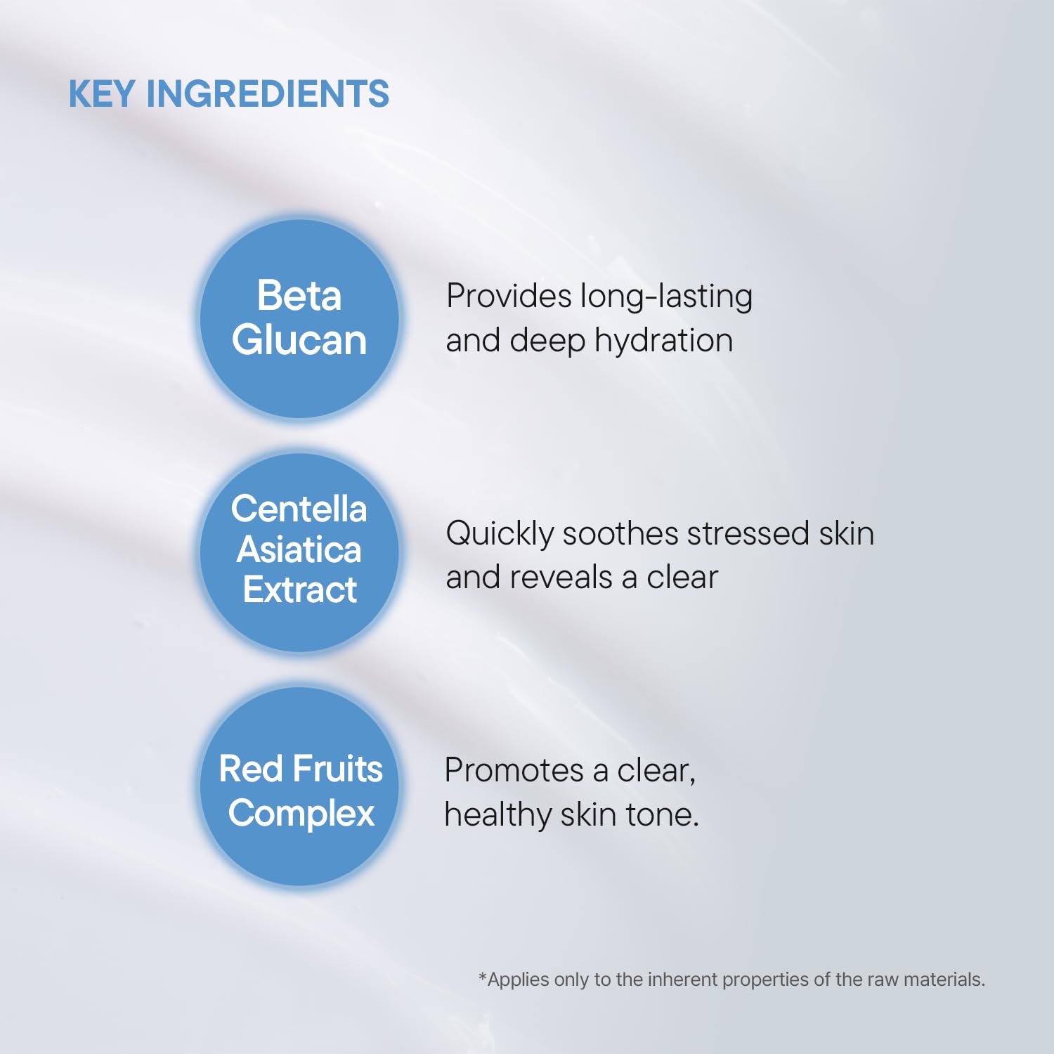 iUNIK Beta-Glucan Moisture Cream red fruit complex – plum pomegranate raspberry strawberry peach antioxidant brightening barrier repair