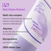Isntree Onion Newpair Sunscreen - Olive Kollection