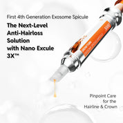 Lilyeve Spicule Ampoule Nano Excule 3X – micro-channels 20 scalp layers penetration hairline crown intensive hair loss care