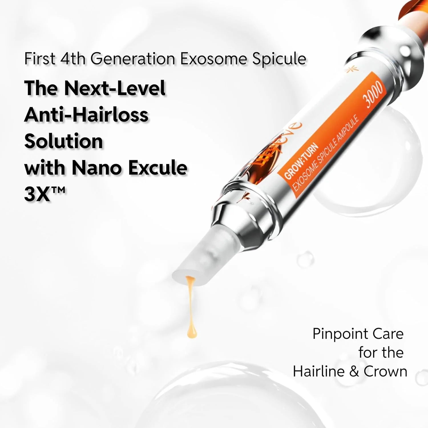 Lilyeve Grow:Turn Exosome Spicule Ampoule – Nano Excule 3X Copper