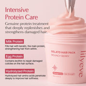 Lilyeve Repair Turn Gelato Hair Pack 200ml – now at Ulta Beauty Korean hair mask clinical 32% softer 30% elastic Olive Kollection