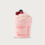 Lilyeve Repair Turn Gelato Hair Pack Berry 200ml – Korean protein hair mask triple protein keratin milk egg has fragrance not vegan
