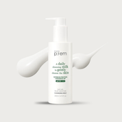make p:rem Safe Me Relief Moisture Cleansing Milk 200ml – Korean milky cleanser ceramide HA soybean protein pH 5.5 has fragrance