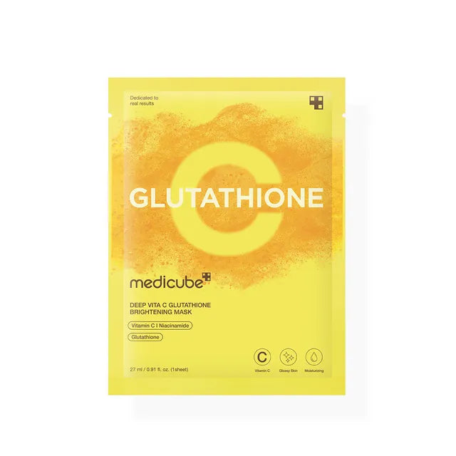 Medicube Deep Vita C Glutathione Brightening Mask - Olive Kollection