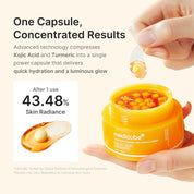 Medicube Kojic Acid Turmeric Capsule Cream brightening – Kojic Acid Turmeric 1,000ppm Niacinamide 50,000ppm Vitamin C Arbutin 5 pathways