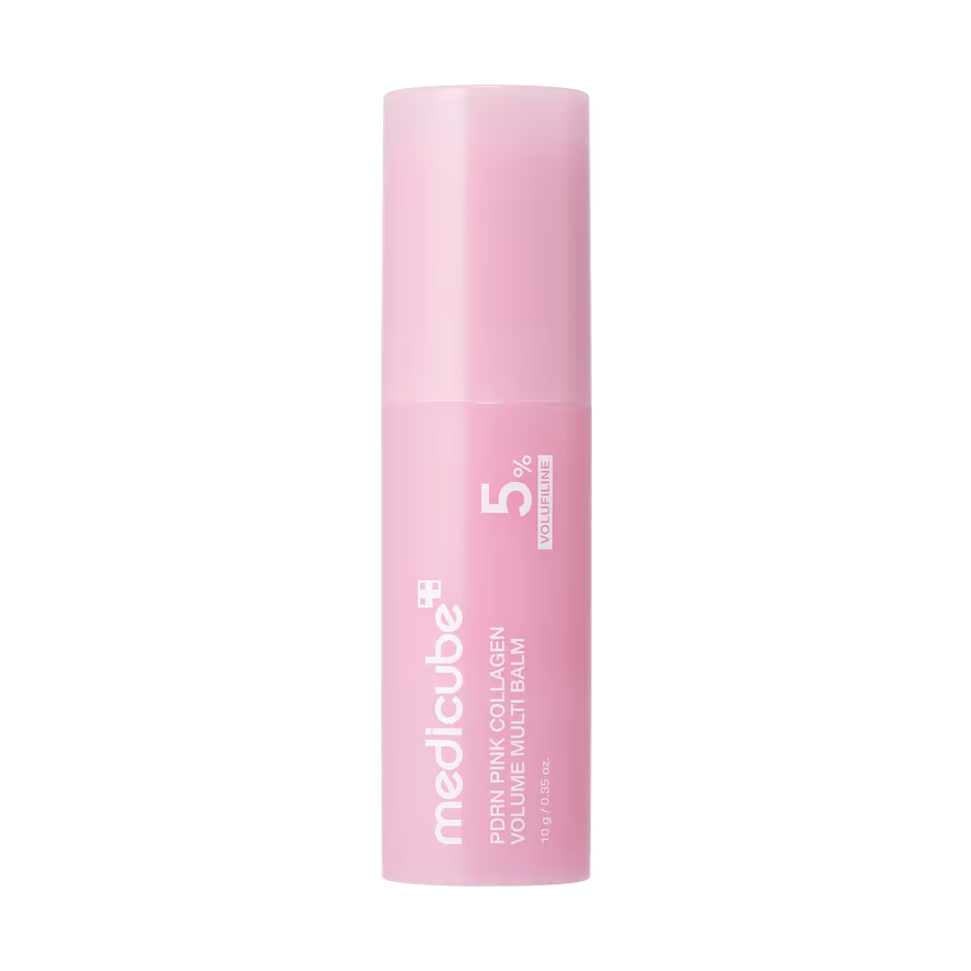 Medicube PDRN Pink Collagen Volume Multi Balm 10g – Korean anti-aging balm stick Volufiline PDRN EGF NAD has fragrance retinol PM $21