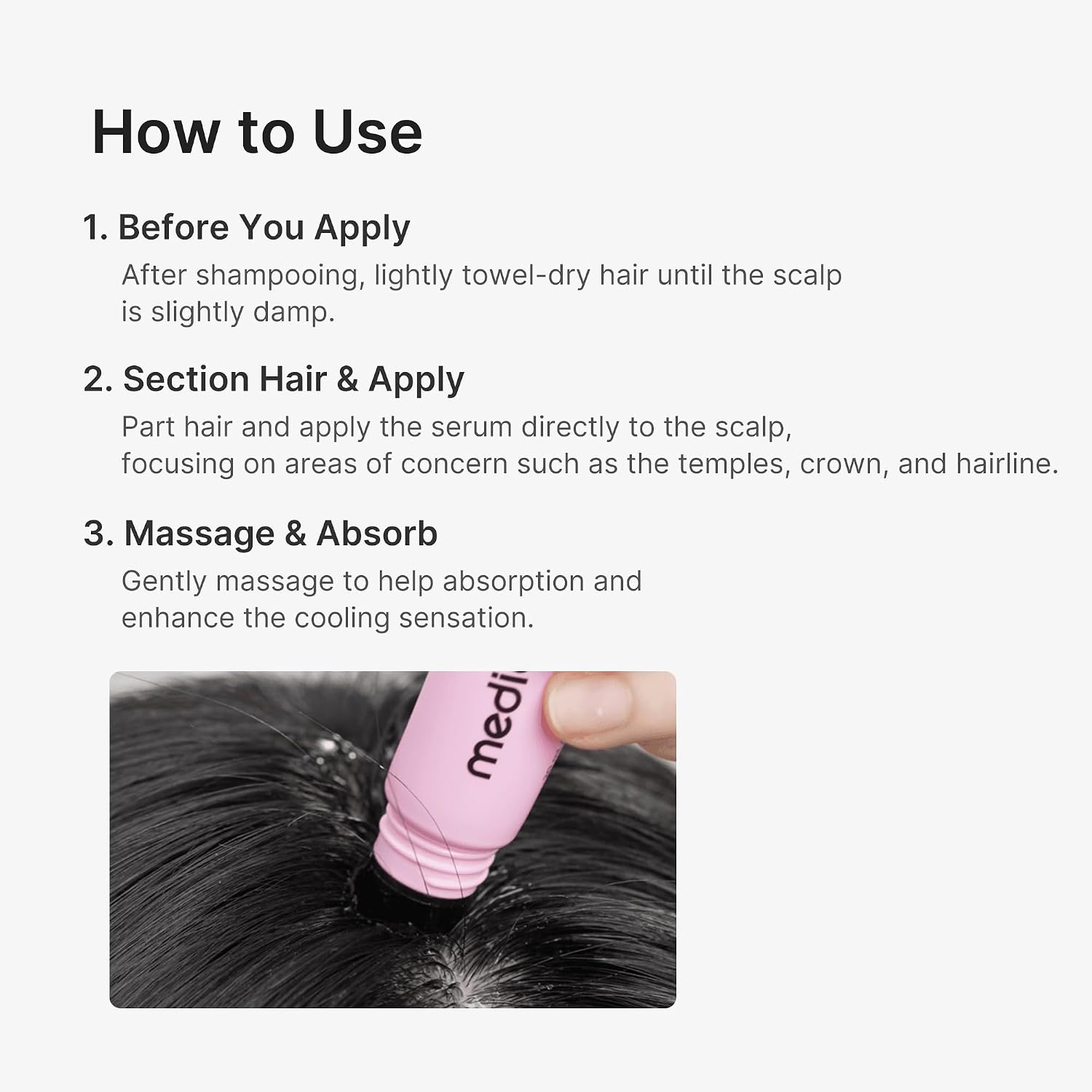 Medicube Rosemary PDRN Scalp Serum 20ml – has fragrance not vegan Korean scalp treatment Olive Kollection since 2018