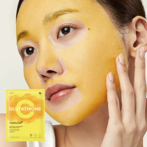 deep vita c glutathione brightening mask Medicube Deep Vita C Glutathione Brightening Mask