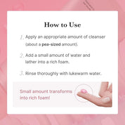 Medicube PDRN Pink Niacinamide Whip Cleanser