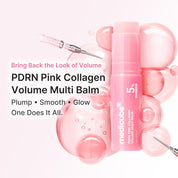 Medicube PDRN Pink Multi Balm Volufiline 5% – Sederma France filler-like plumping lipogenesis dermis without injections 200Da collagen