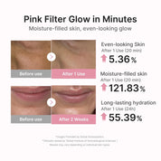 Medicube PDRN Mask on face – ultra-thin second-skin fit sheet pink essence glow hydration Korean salmon PDRN mask