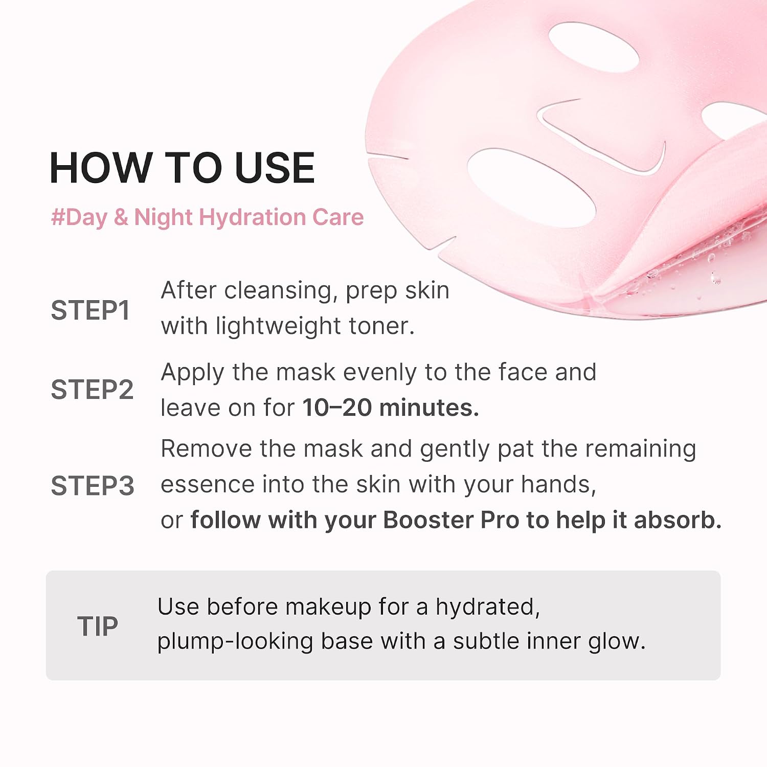 Medicube PDRN Mask brightening – Niacinamide Glutathione B12 helps even tone brighten dark spots Korean sheet mask
