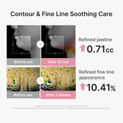 Medicube Tension Up Mask Caffeine – depuff constrict blood vessels define facial contours sharpen V-line complements physical lifting tension band