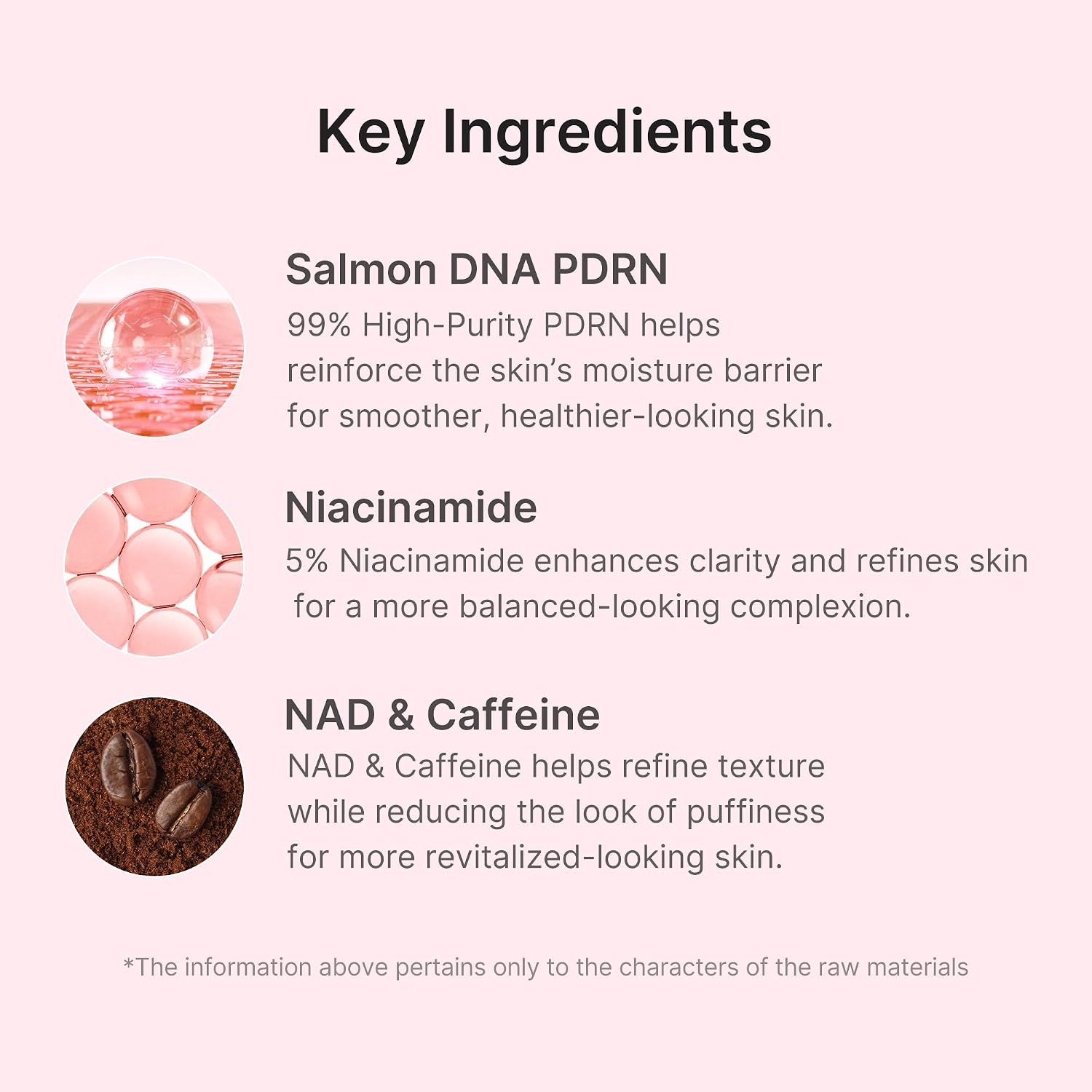 Medicube Tension Up Mask Salmon PDRN 99% – high purity Sodium DNA skin renewal texture radiance resilient not vegan salmon-derived
