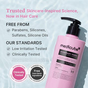 Medicube Rosemary PDRN Shampoo cooling – menthol menthyl lactate intense lasting cooling sensation scalp heat calms irritation daily wash