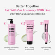 Medicube Rosemary PDRN 3-step system – pairs Rosemary PDRN Conditioner Scalp Serum complete Korean hair system shampoo treatment serum