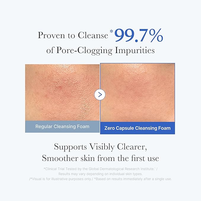 Medicube Zero Pore Clear Blue Capsule Facial Deep Cleanser