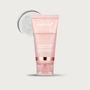 Medicube Collagen Night Wrapping Mask 75ml – Korean overnight peel-off mask collagen film seals 8 hours HA Niacinamide Ceramide NP has fragrance $22.50