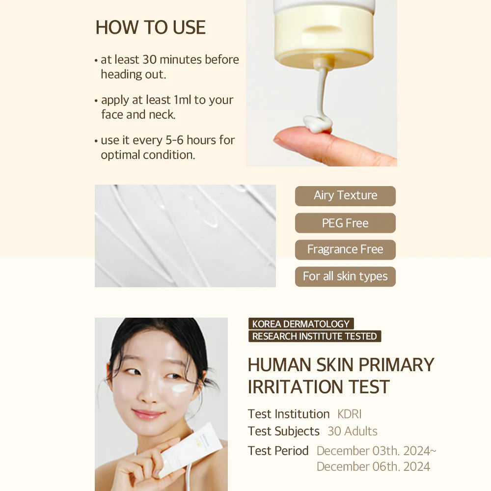 Mixsoon Bean Sunscreen 50ml