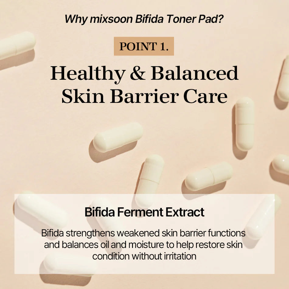 Mixsoon Bifida Toner Pads