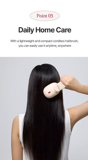 MOEV Hair Steamer Pro scalp care mode – Purple vibration 8 massage beads acupressure scalp health circulation relaxation