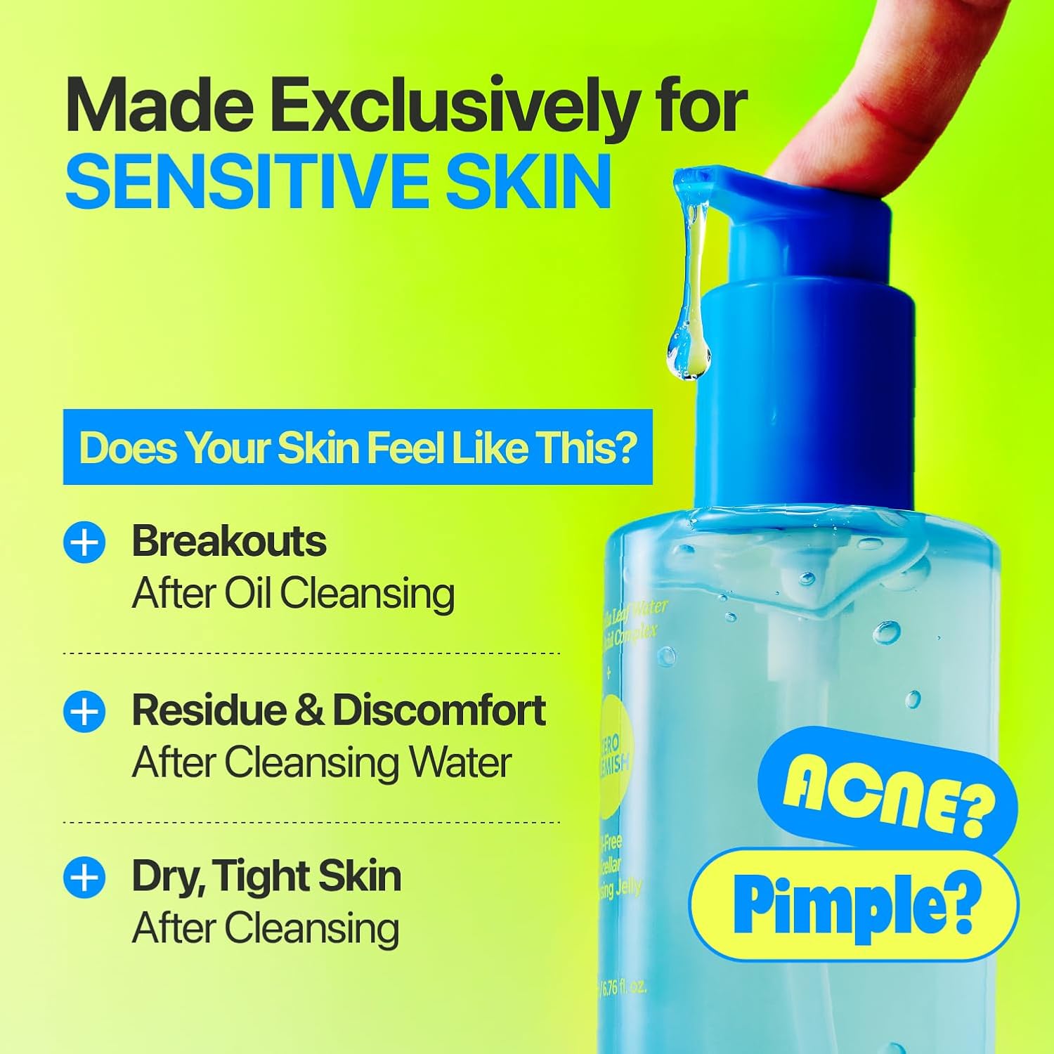 Numbuzin No.0 Zero Blemish Oil-Free Micellar Cleansing Jelly