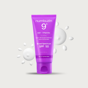 Numbuzin No.9 NAD+ BIO Super Defense Glow Sunscreen 50ml – Korean sunscreen no white cast dewy finish