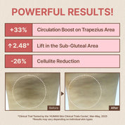 Nutseline Gua Sha Serum how to use – twist dial dispense serum curved edge massage upward strokes thighs hips Korean