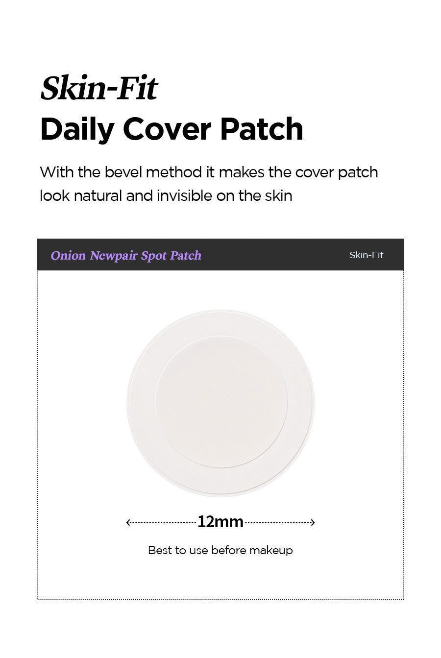 Isntree Onion Newpair Spot Patch Skin Fit - Olive Kollection