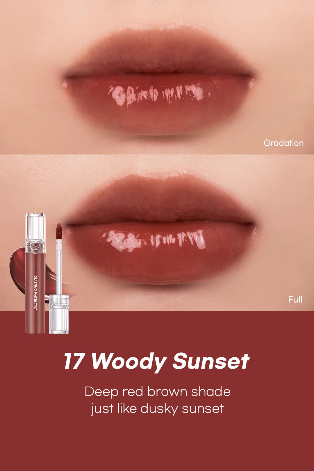 Rom&nd Glasting Water Tint #Sunset - Olive Kollection