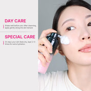 shaishaishai Repair Milky Urea Glow Bubble Serum how to use – shake pump pat absorb AM PM Korean Olive Kollection