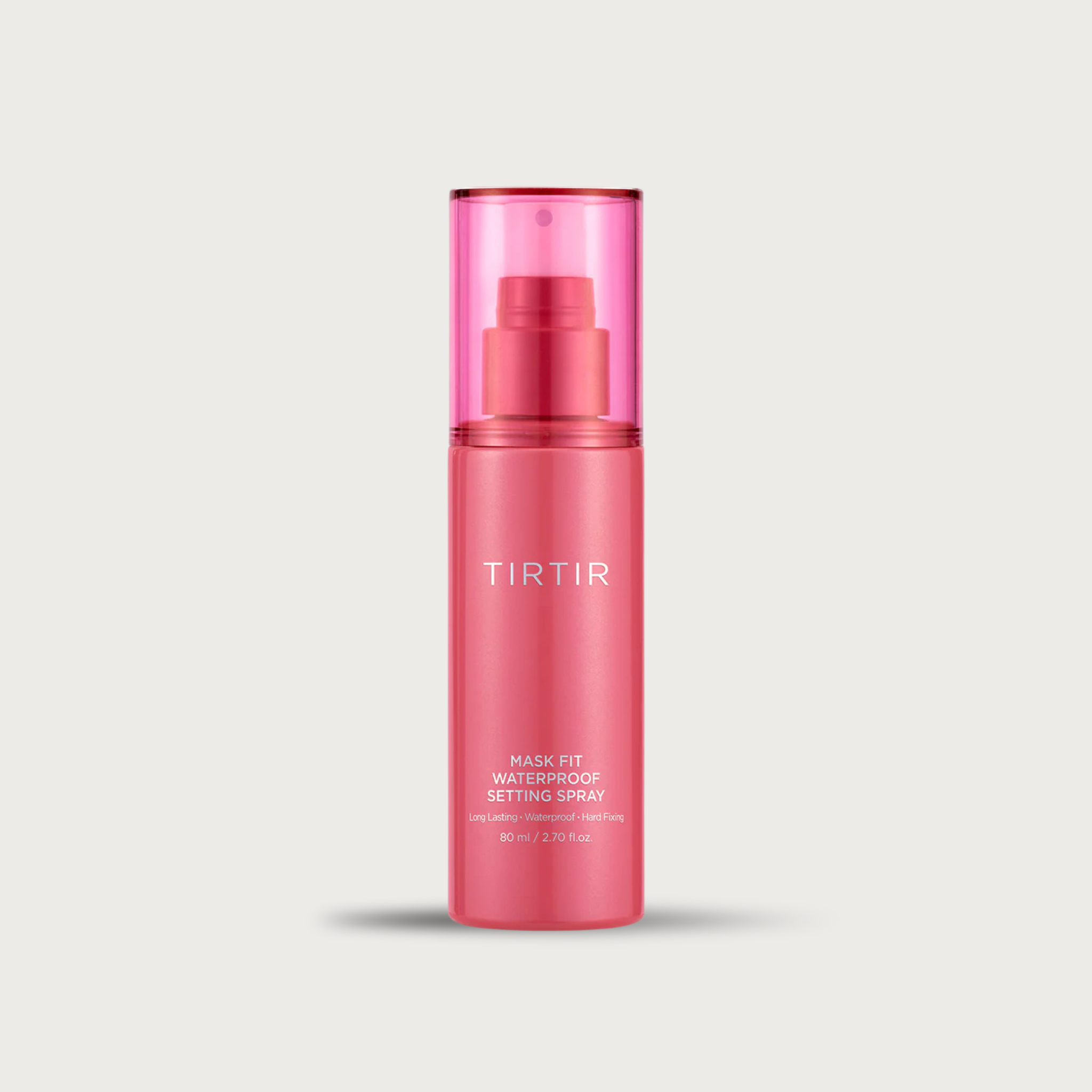 TIRTIR Mask Fit Waterproof Setting Spray 80ml – 24H hold sweat-proof transfer-proof chlorine-proof ethanol-free Korean makeup